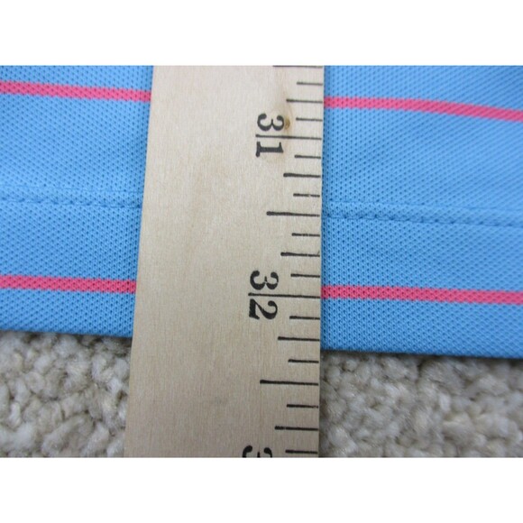 Peter Millar Polo Shirt Mens XL Blue Boulder Country Club Golf Summer Comfort - Picture 9 of 11